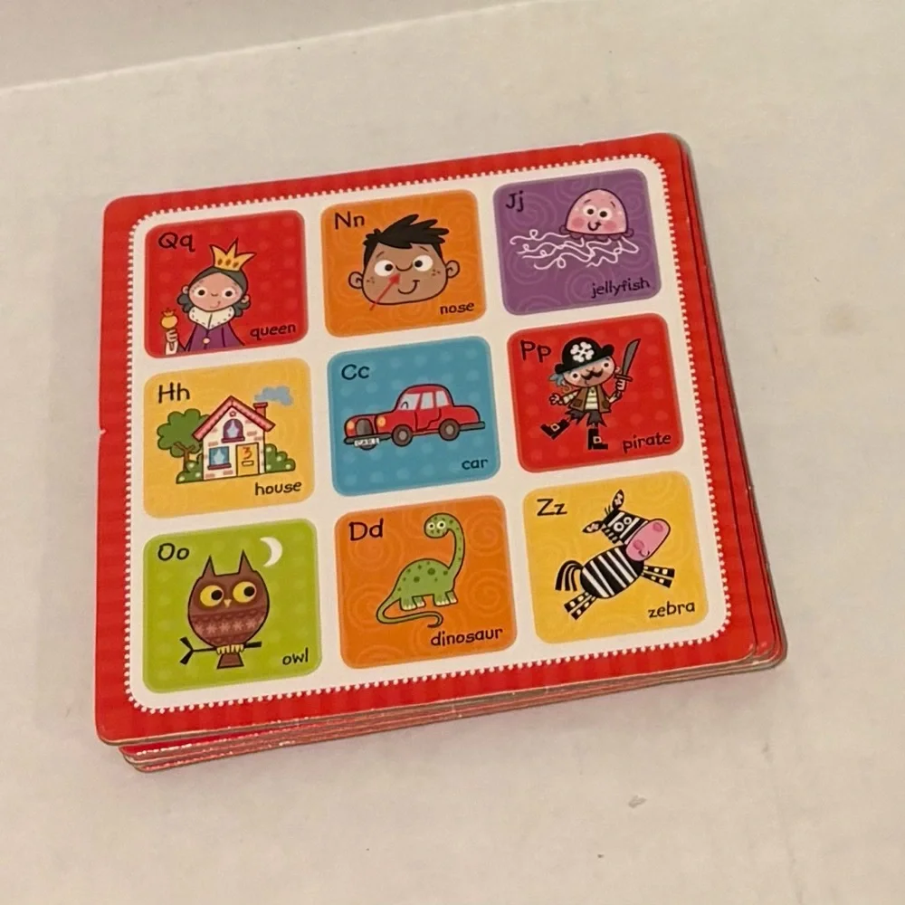 Alphabet Bingo Game - Green